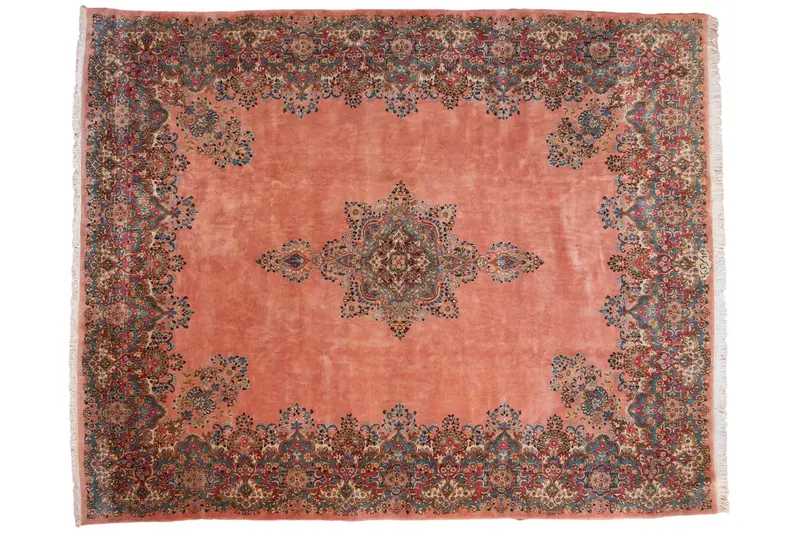 10x12 Vintage Kerman Carpet