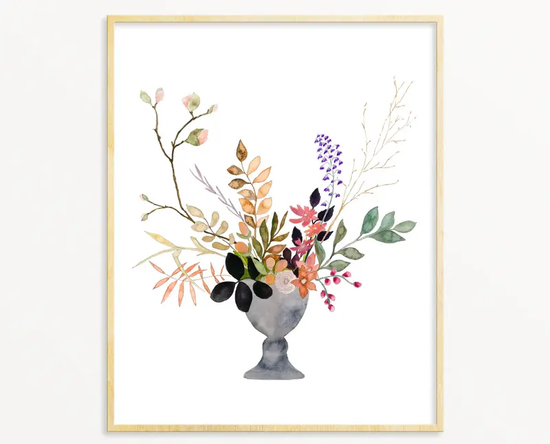 12x12 Snoogs & Wilde Art Arrangement #2 Print