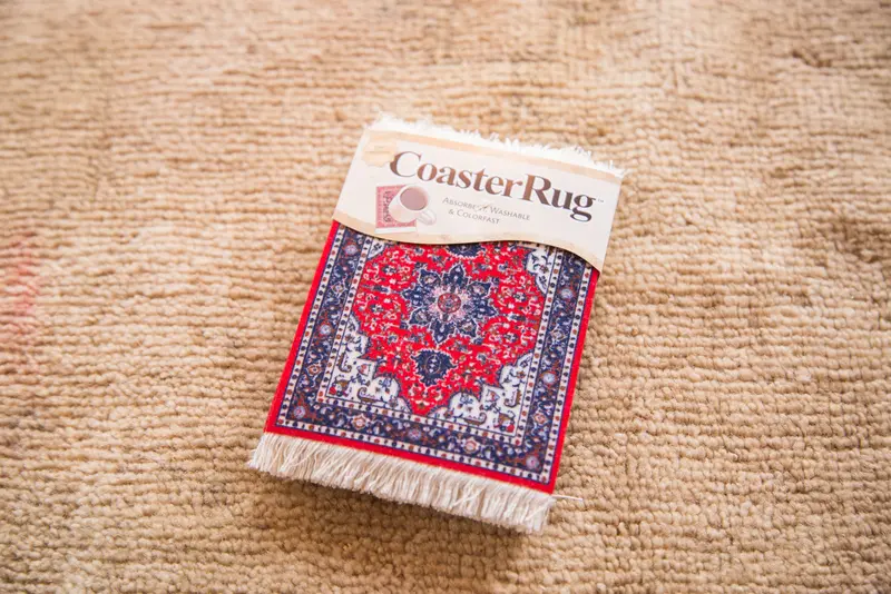 1930's Heriz Rug Coasters