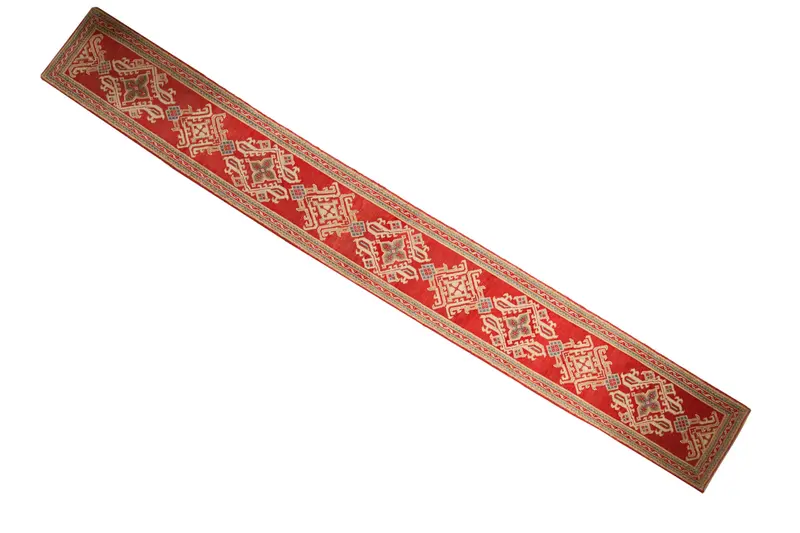 2.5x19.5 Vintage Oushak Rug Runner