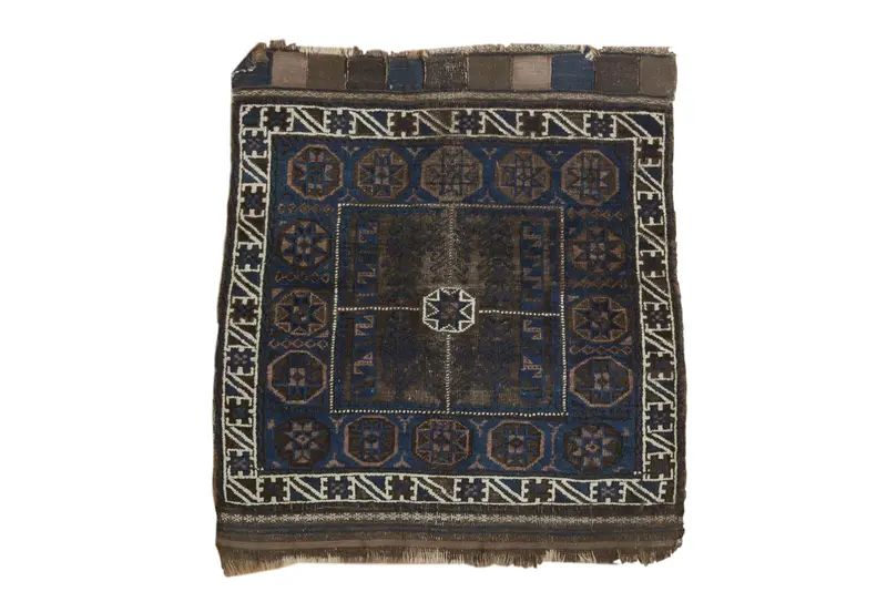 2.5x3 Antique Belouch Square Rug