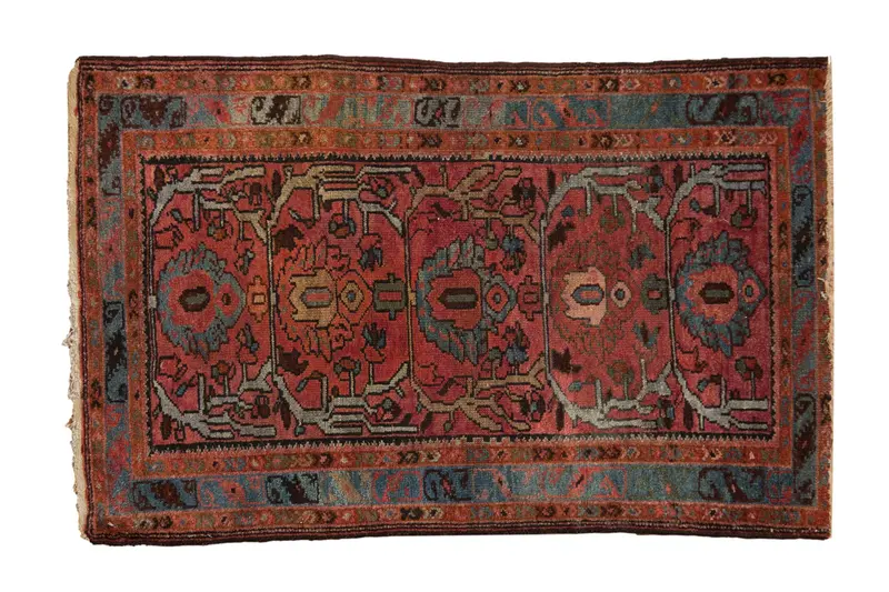 2.5x3 Vintage Mehriban Square Rug