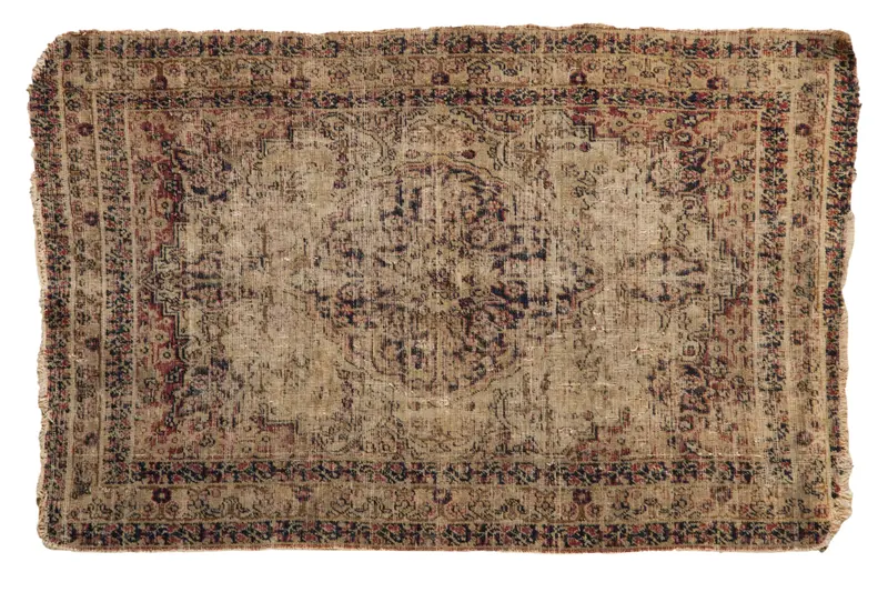 2.5x4 Antique Kerman Rug