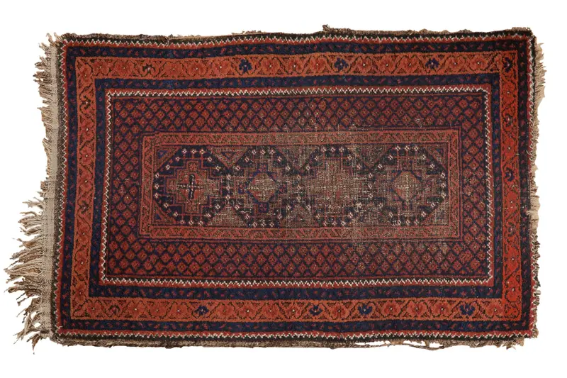 2.5x4 Vintage Beshir Rug