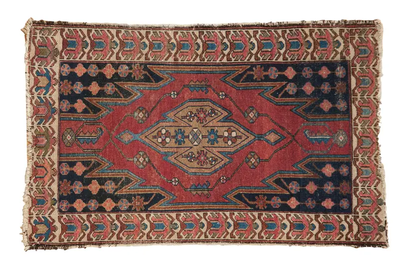 2.5x4 Vintage Malayer Rug