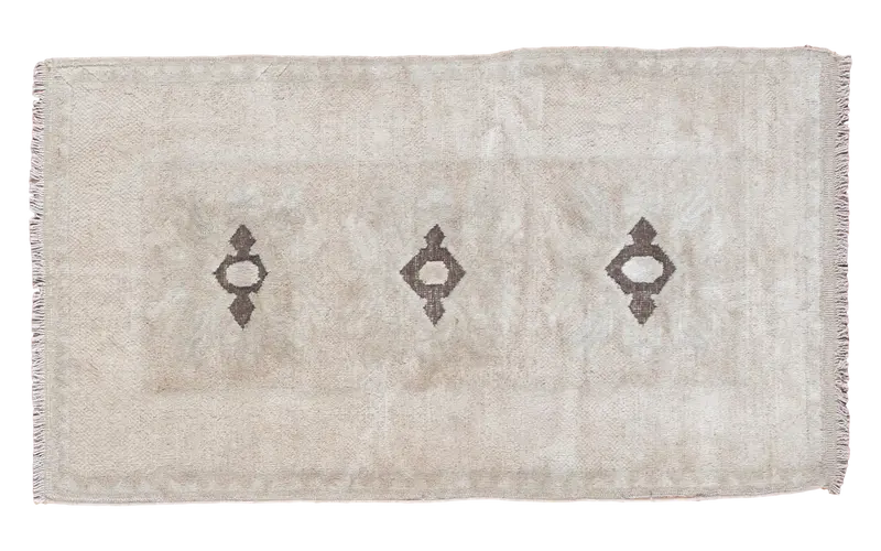 2.5x4 Vintage Oushak Rug