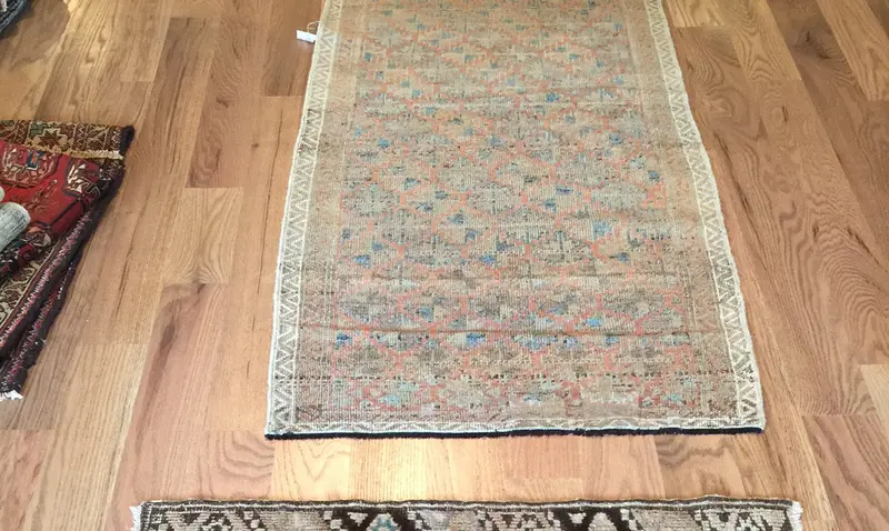 2.5x5 Vintage Belouch Rug Runner