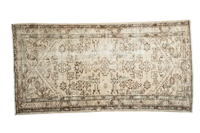 2.5x5 Vintage Hamadan Rug Runner