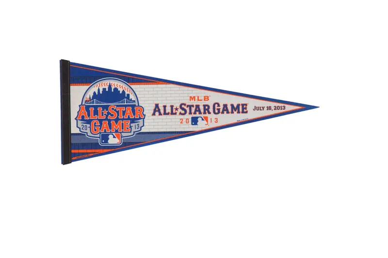 2013 MLB All Star Game Felt Flag Pennant