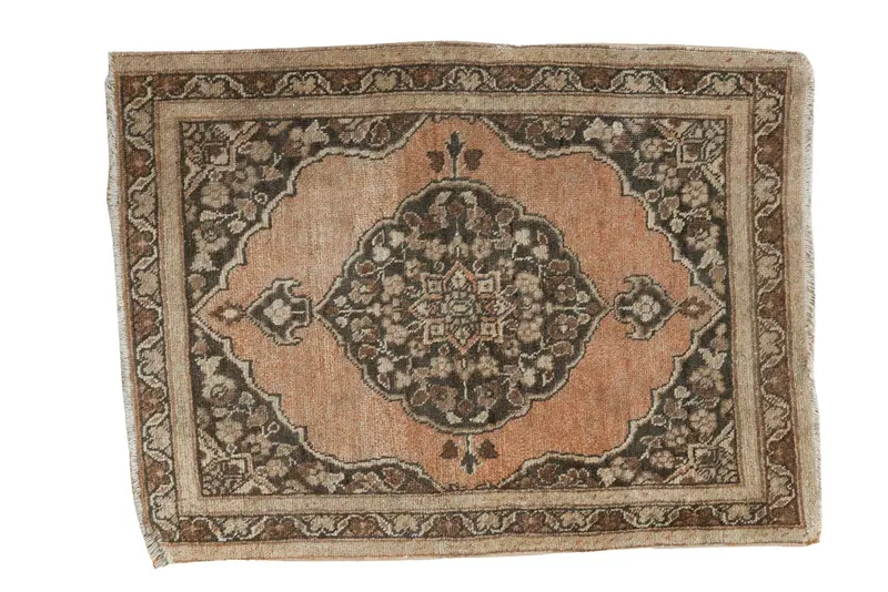 2x2.5 Antique Tabriz Rug Mat
