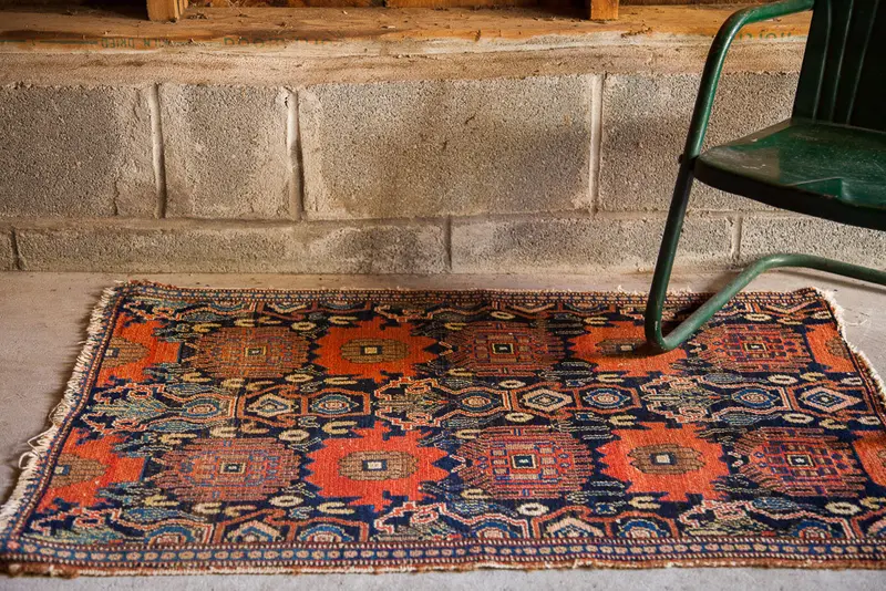 2x3 Small Antique Senneh Rug