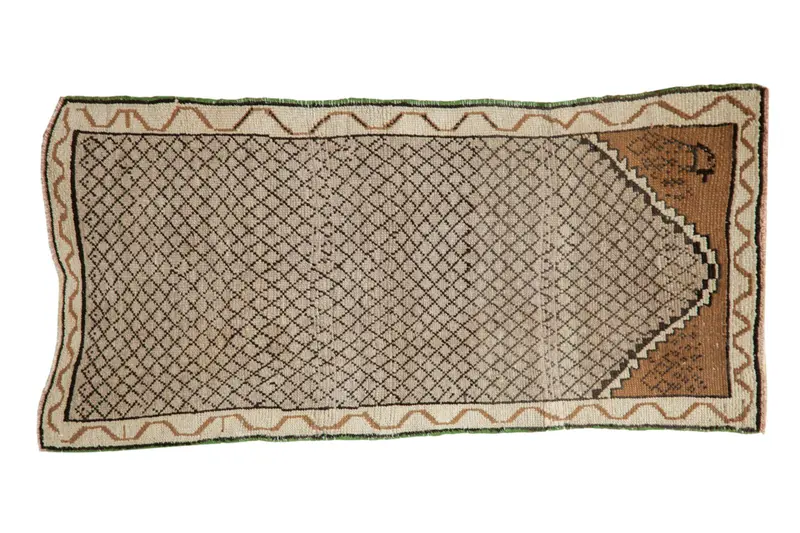 2x4.5 Vintage Distressed Kars Rug Runner
