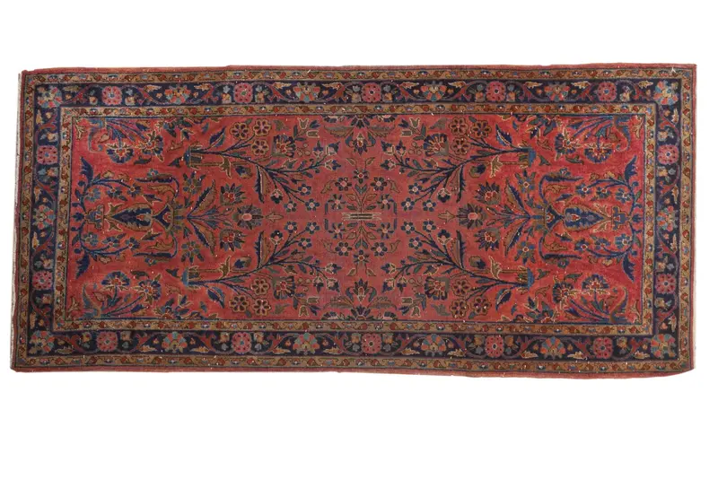 2x5 Vintage Fine Sarouk Rug Runner