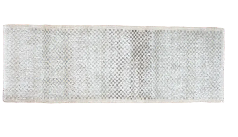 2x6 Distressed Oushak Rug Runner