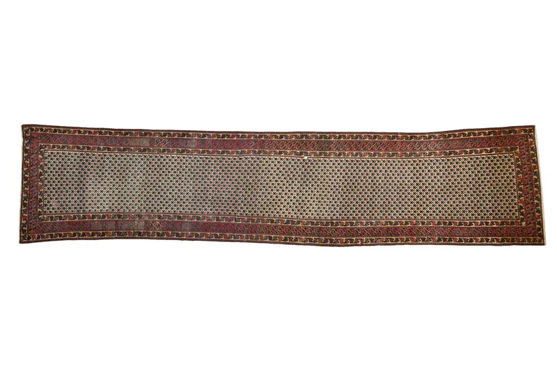 3.5x14.5 Vintage Afghani Rug Runner