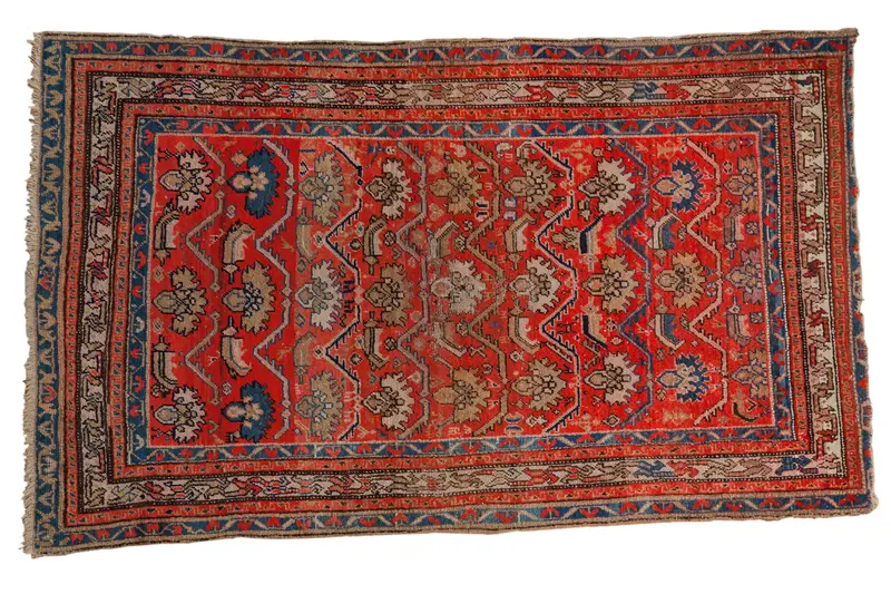 3.5x6 Vintage Fine Hamadan Rug