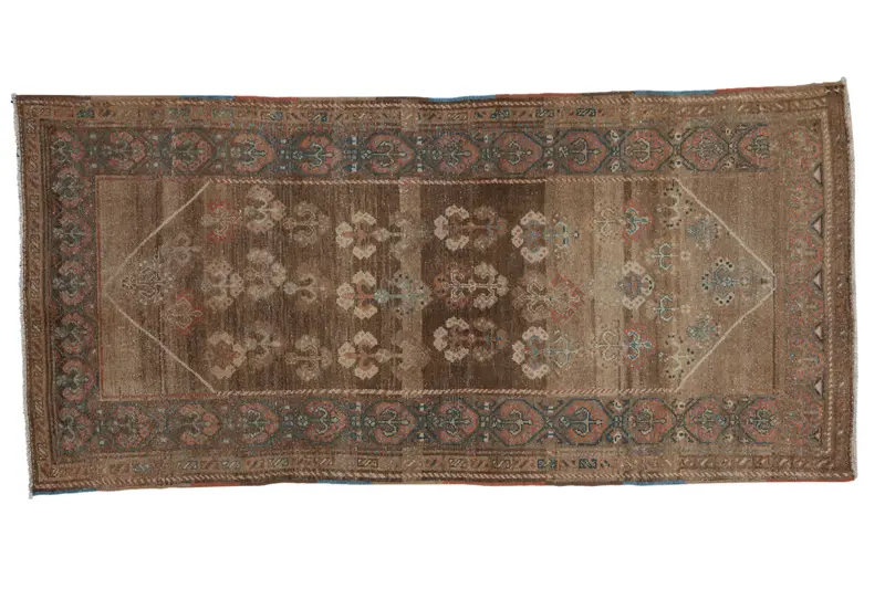 3.5x7 Vintage Distressed Serab Rug Runner
