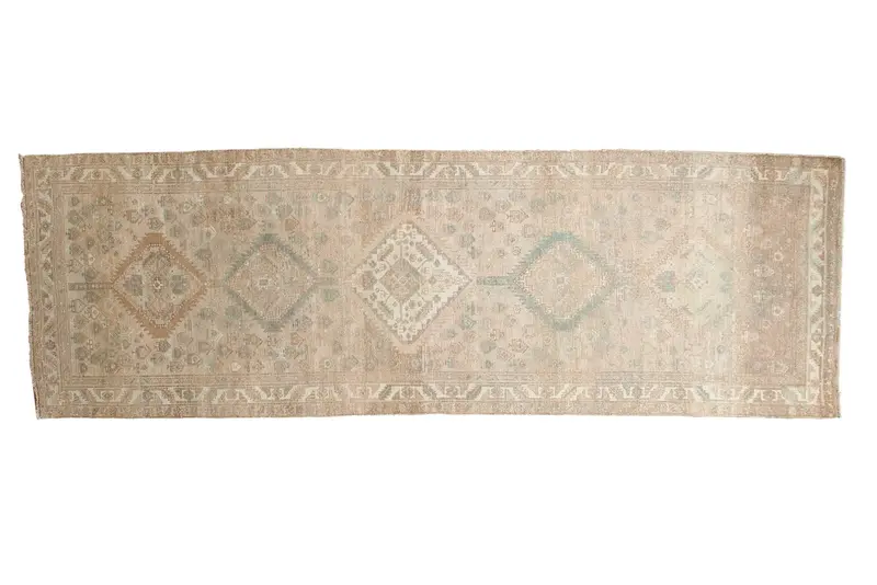 3x10 Vintage Distressed Serab Rug Runner