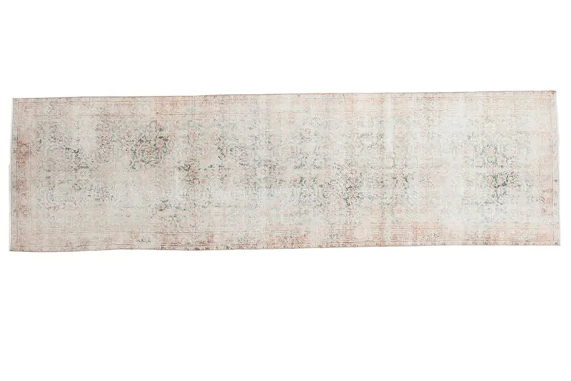 3x11 Distressed Oushak Rug Runner