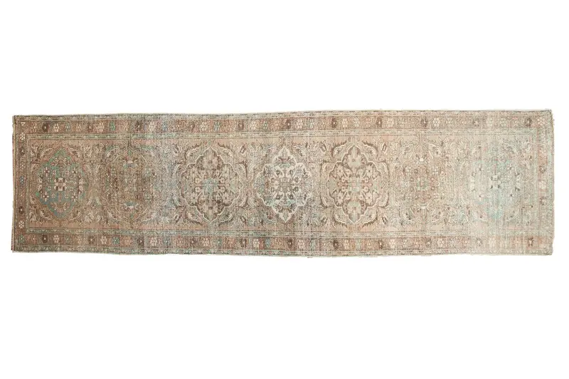3x11 Vintage Distressed Ahar Rug Runner