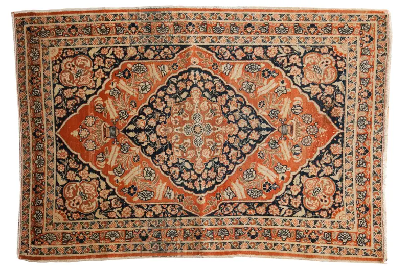 3x4.5 Antique Tabriz Rug