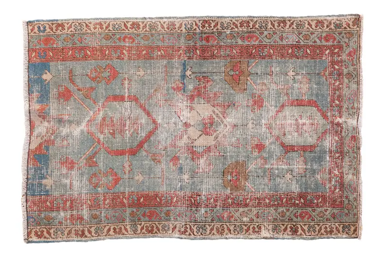 3x4 Antique Serapi Square rug