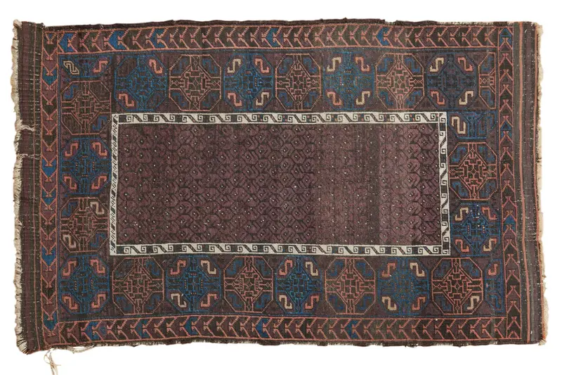 3x5 Antique Fine Belouch Rug