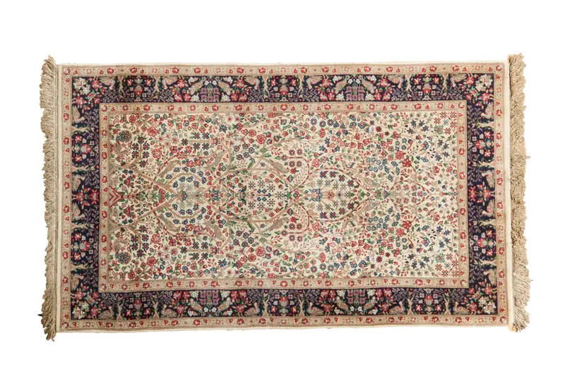 3x5 Vintage Kerman Design Rug