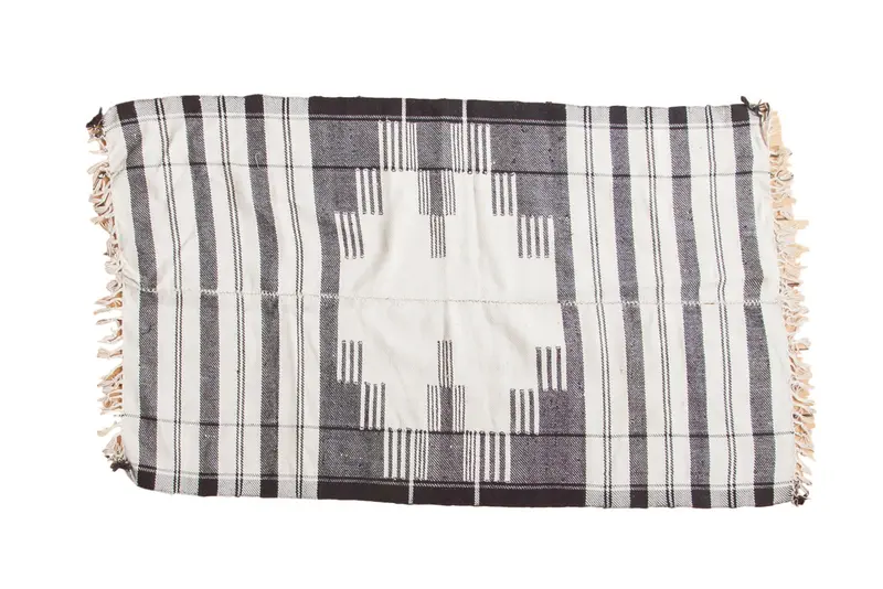 3x5 Vintage Kurdish Throw Rug