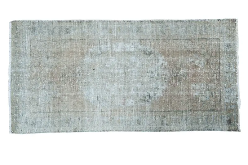 3x6.5 Distressed Oushak Rug