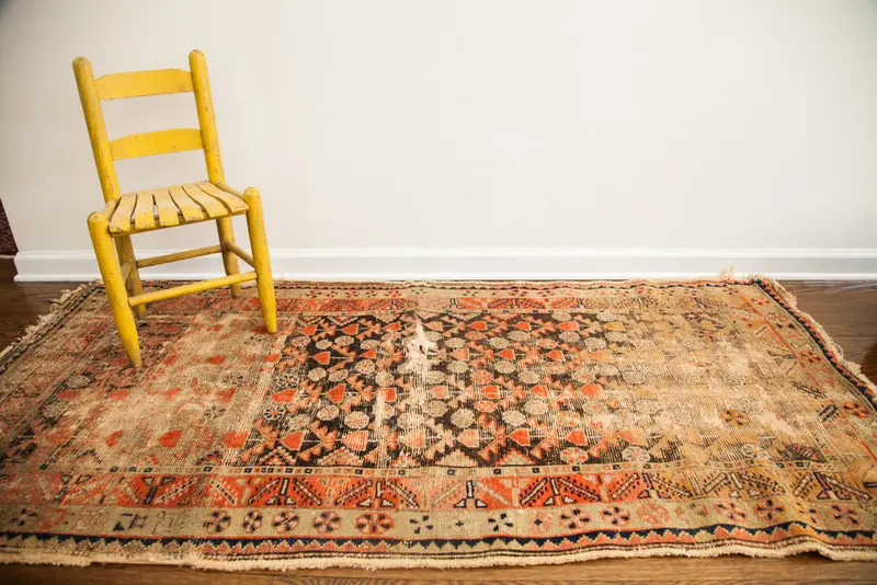 3x6 Antique Samarkand Rug Runner