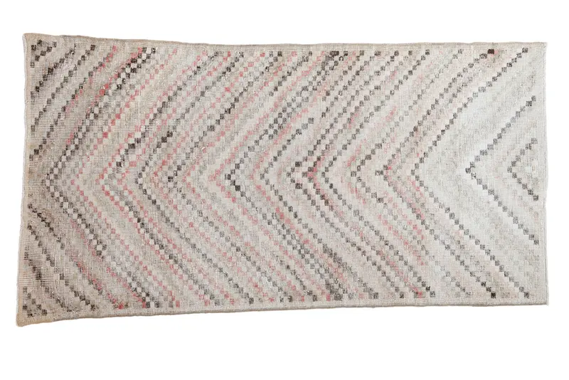 3x6 Distressed Oushak Rug