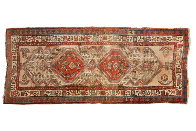3x7.5 Vintage Serab Rug Runner