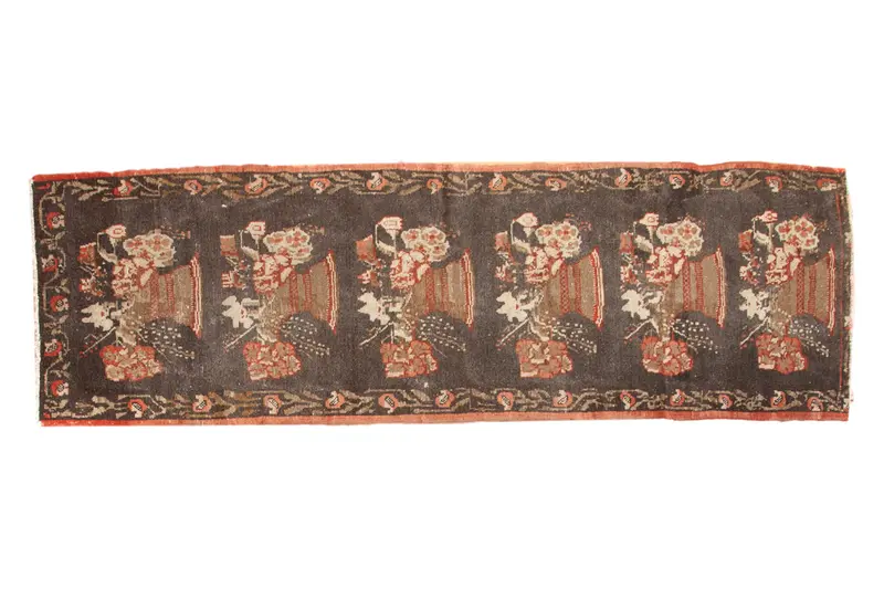 3x8.5 Vintage Oushak Rug Runner