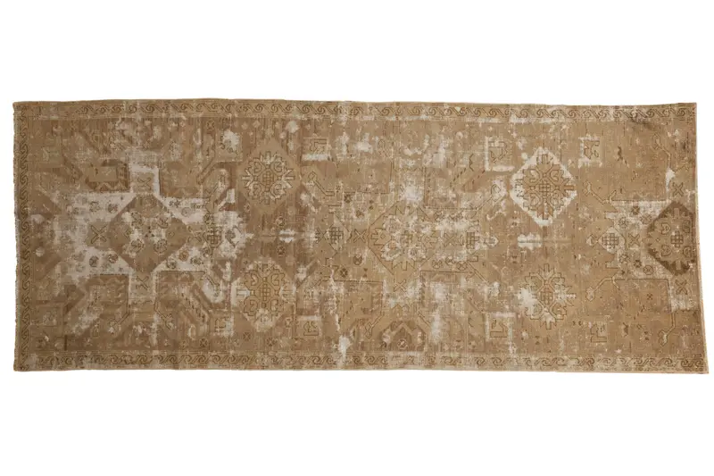 3x8 Distressed Oushak Rug Runner