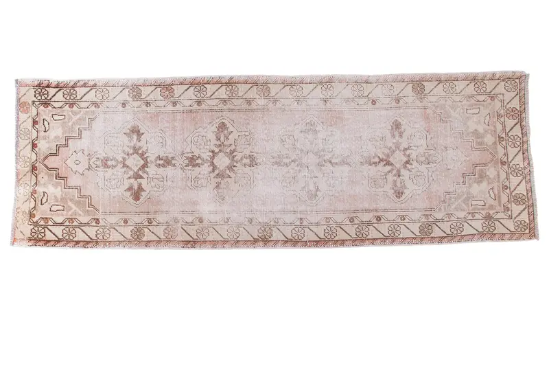 3x9 Distressed Oushak Runner