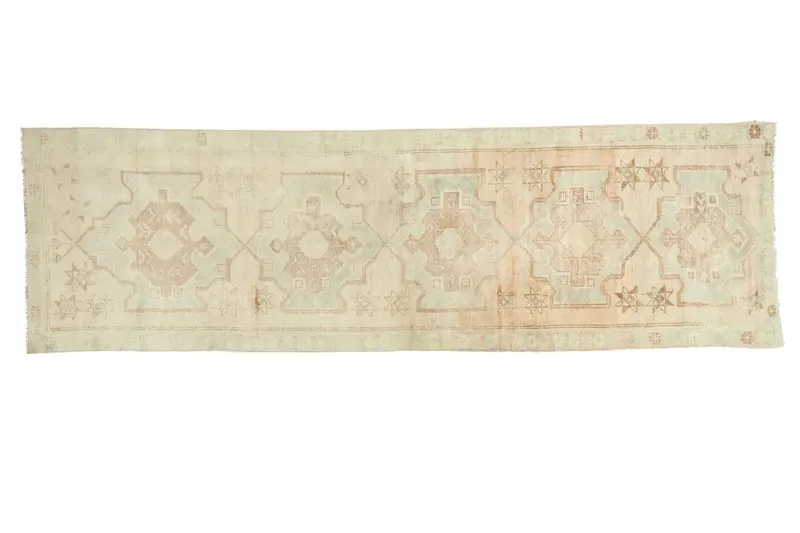 3x9 Vintage Oushak Rug Runner