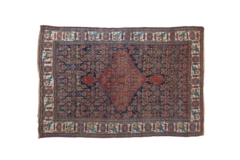 4.5x7 Antique Bijar Rug