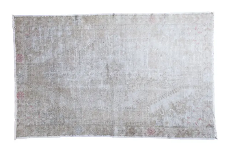 4.5x7 Distressed Oushak Rug