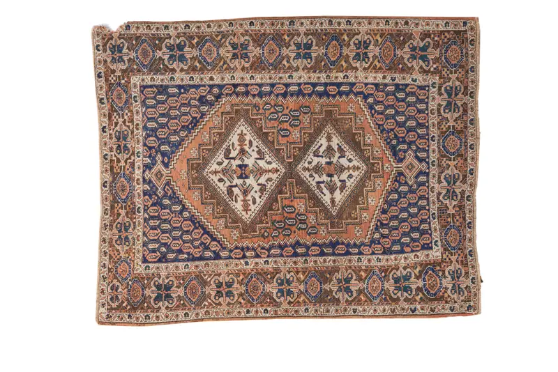 4x5.5 Antique Afshar Rug
