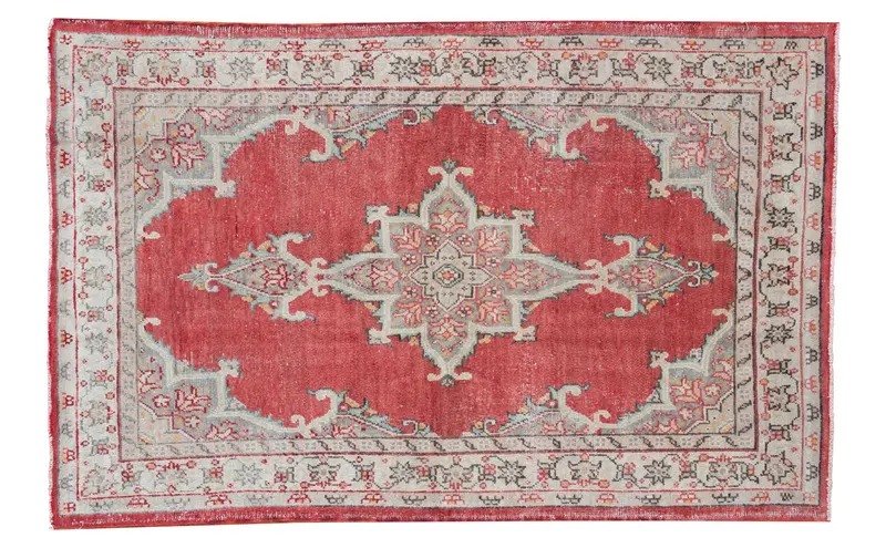 4x6.5 Vintage Oushak Rug
