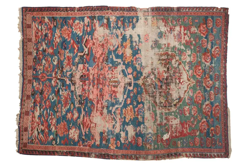 4x6 Antique Karabagh Soumac Rug