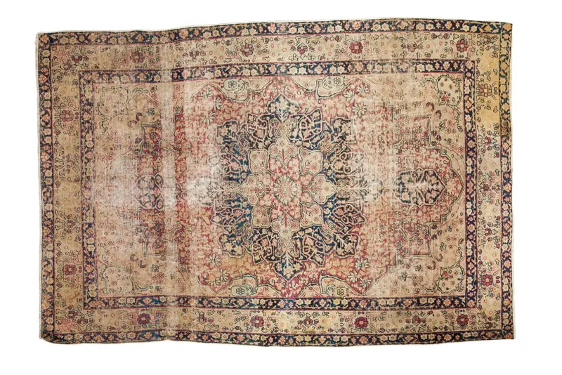 4x6 Antique Kerman Rug