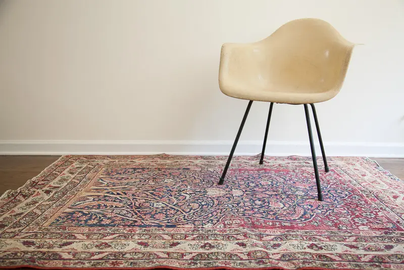 4x6 Antique Persian Kerman Rug