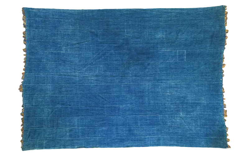 4x6 Denim Batik Textile