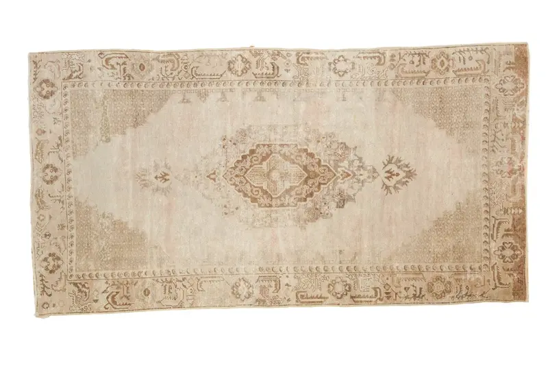 4x7 Vintage Distressed Oushak Rug
