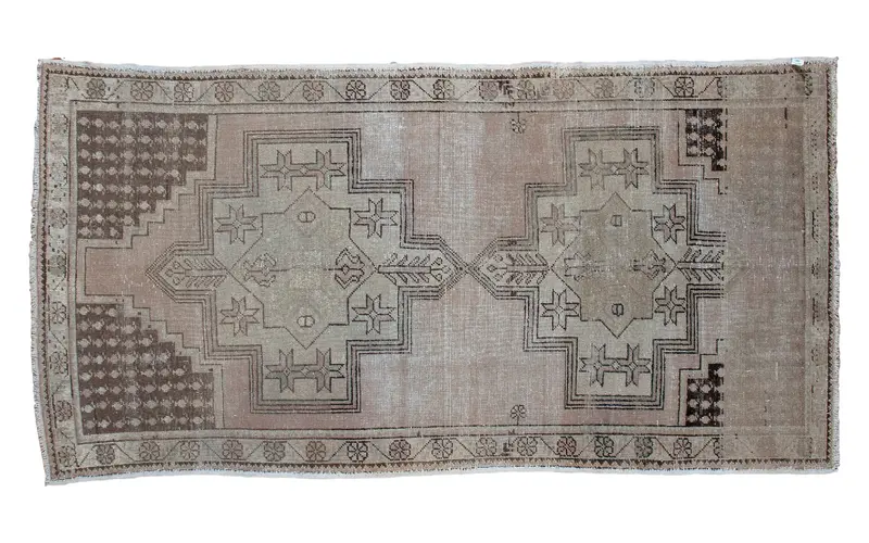 4x8.5 Vintage Oushak Rug