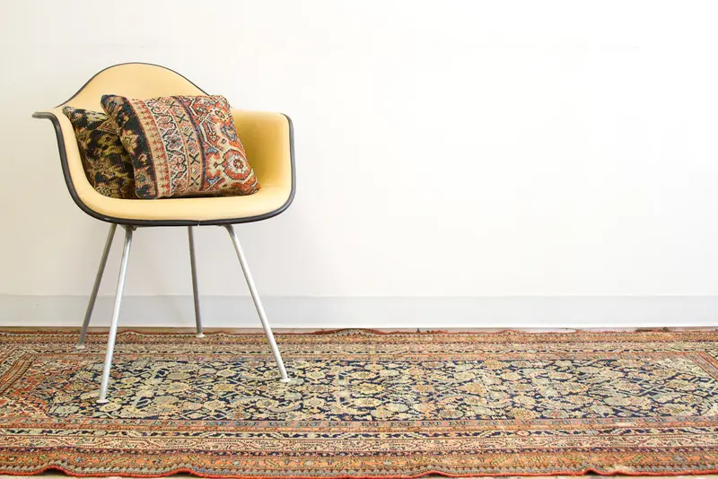 4x8 Antique Persian Rug Runner