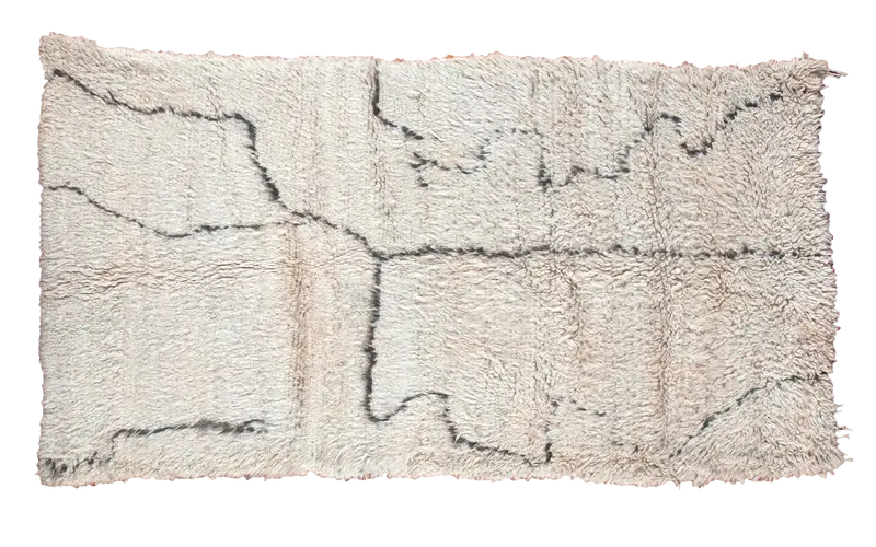 4x8 Vintage Moroccan Rug Runner