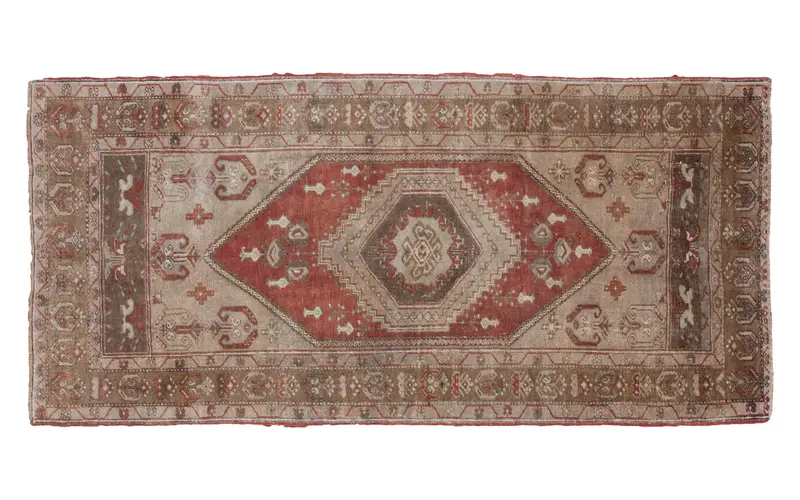 4x8 Vintage Oushak Runner